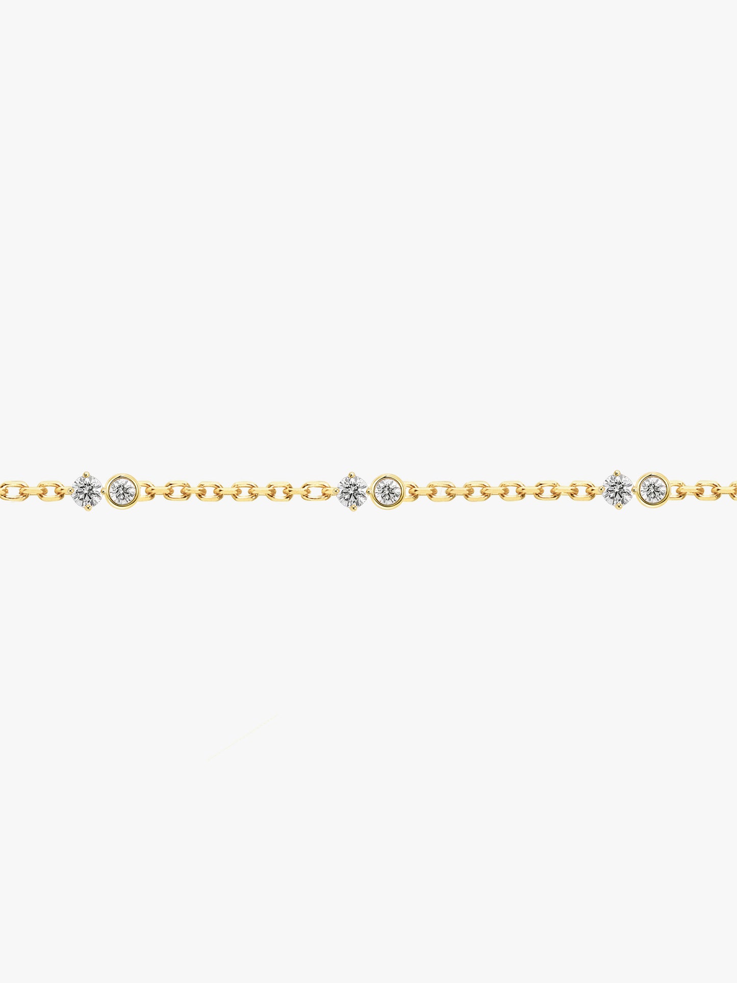 Quintet Bracelet with Diamonds