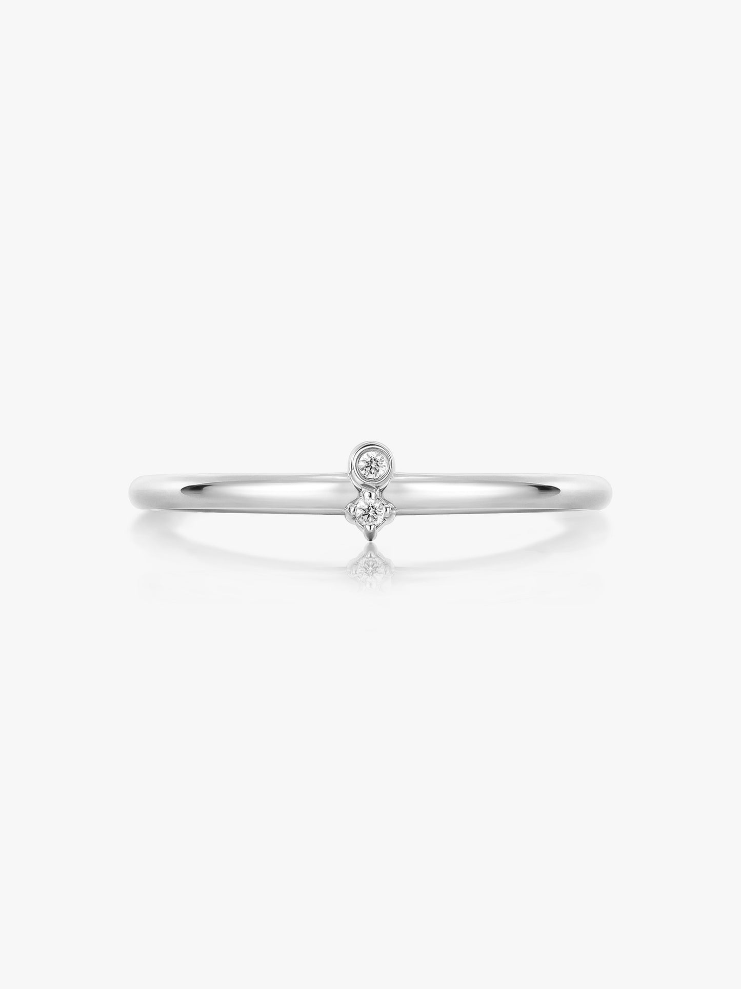 Tiny Toi et Moi Ring