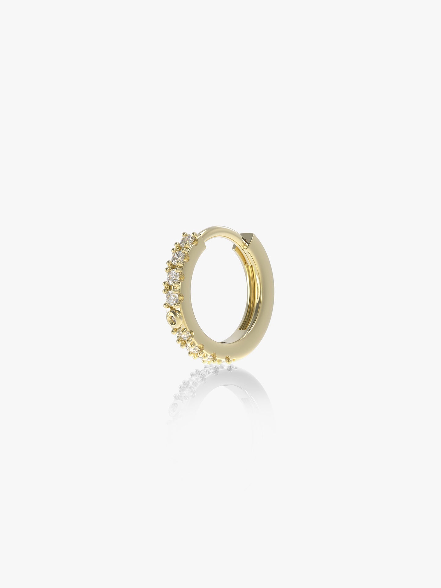 Tiny Eternity Single Hoop
