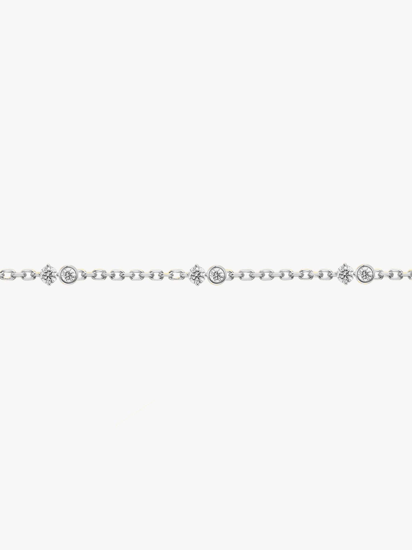 Quintet Bracelet with Diamonds