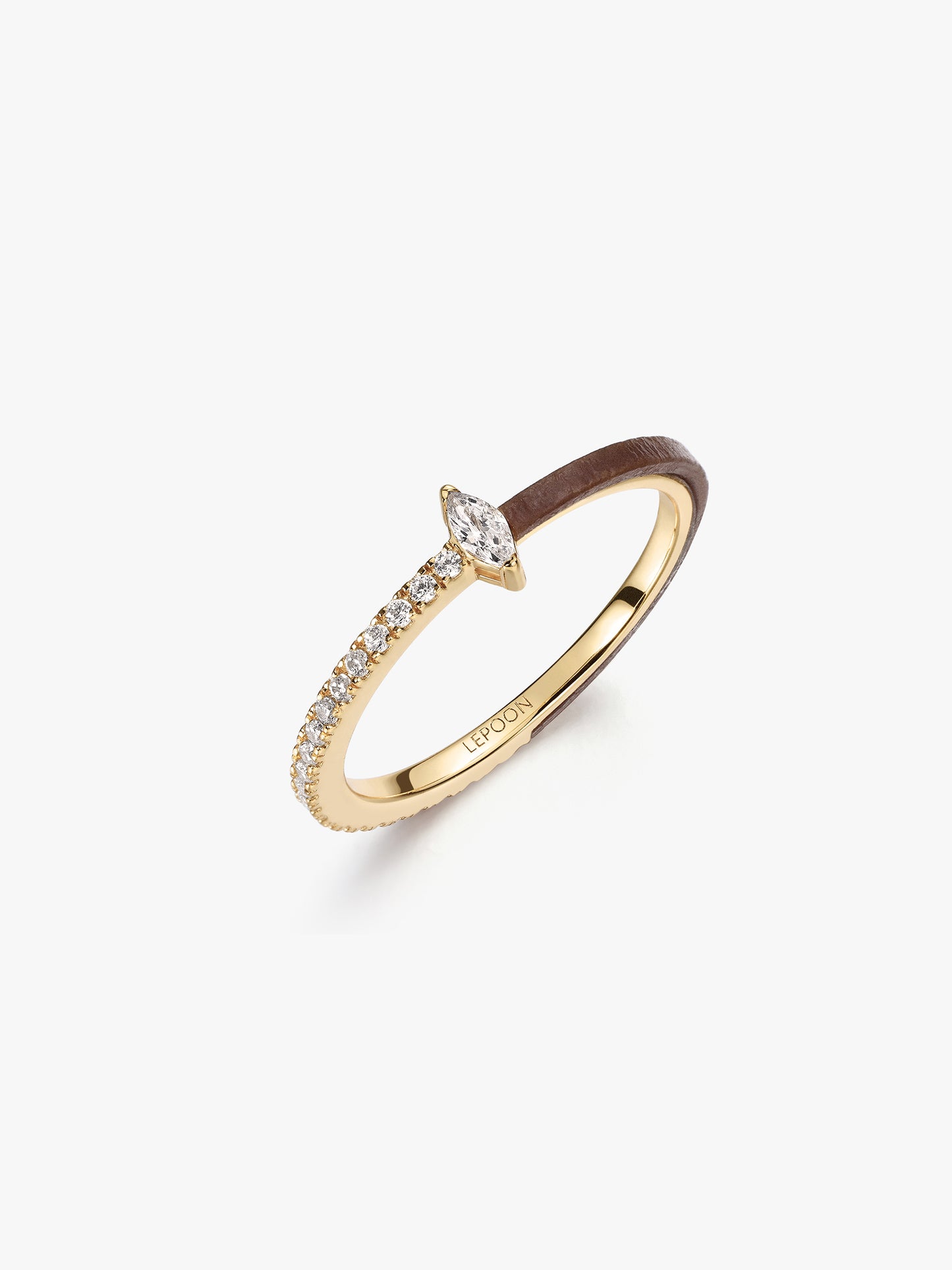 Ember Pavé Diamond Ring