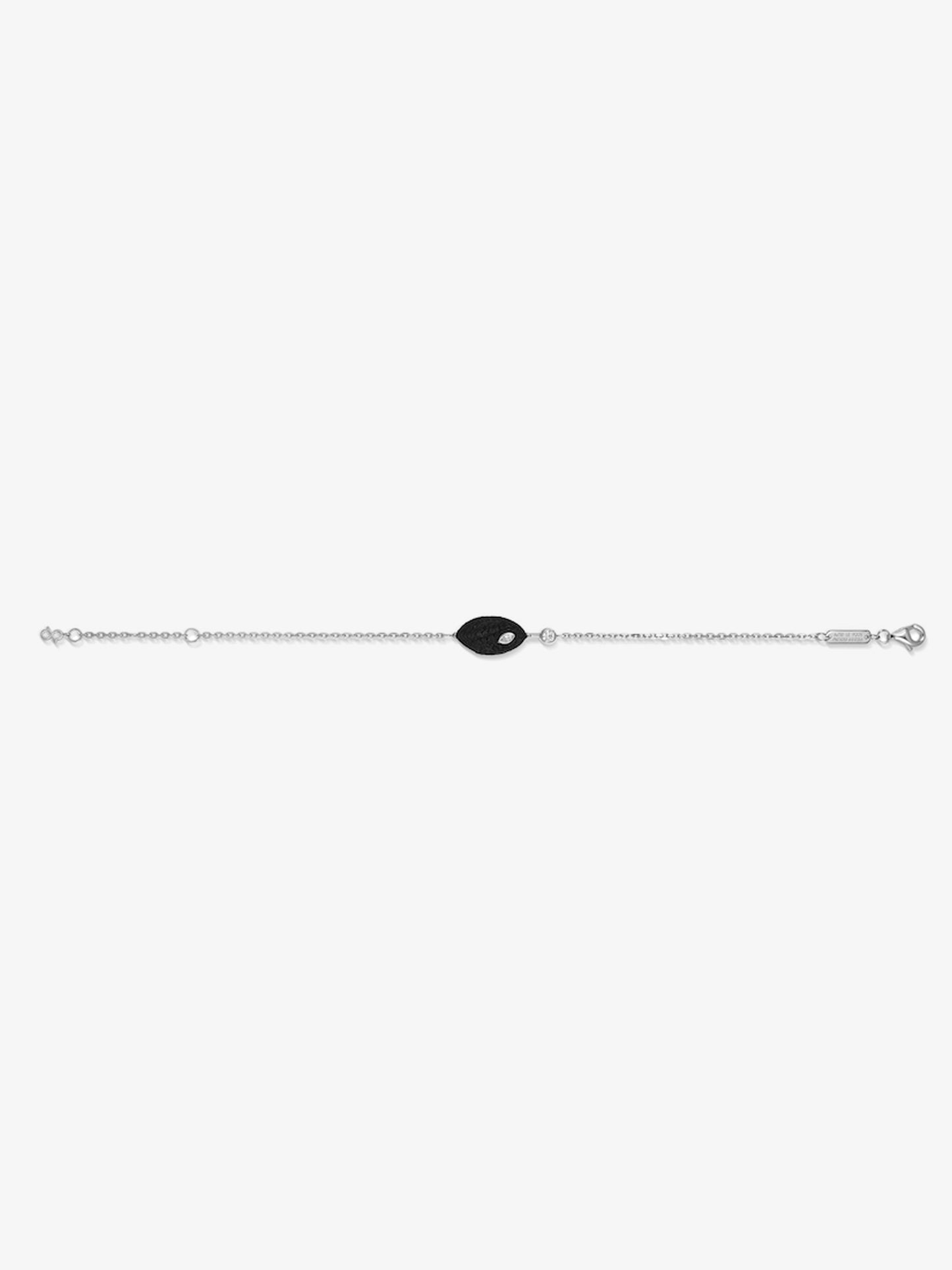 The Marquise Diamond Carbon Fiber Bracelet