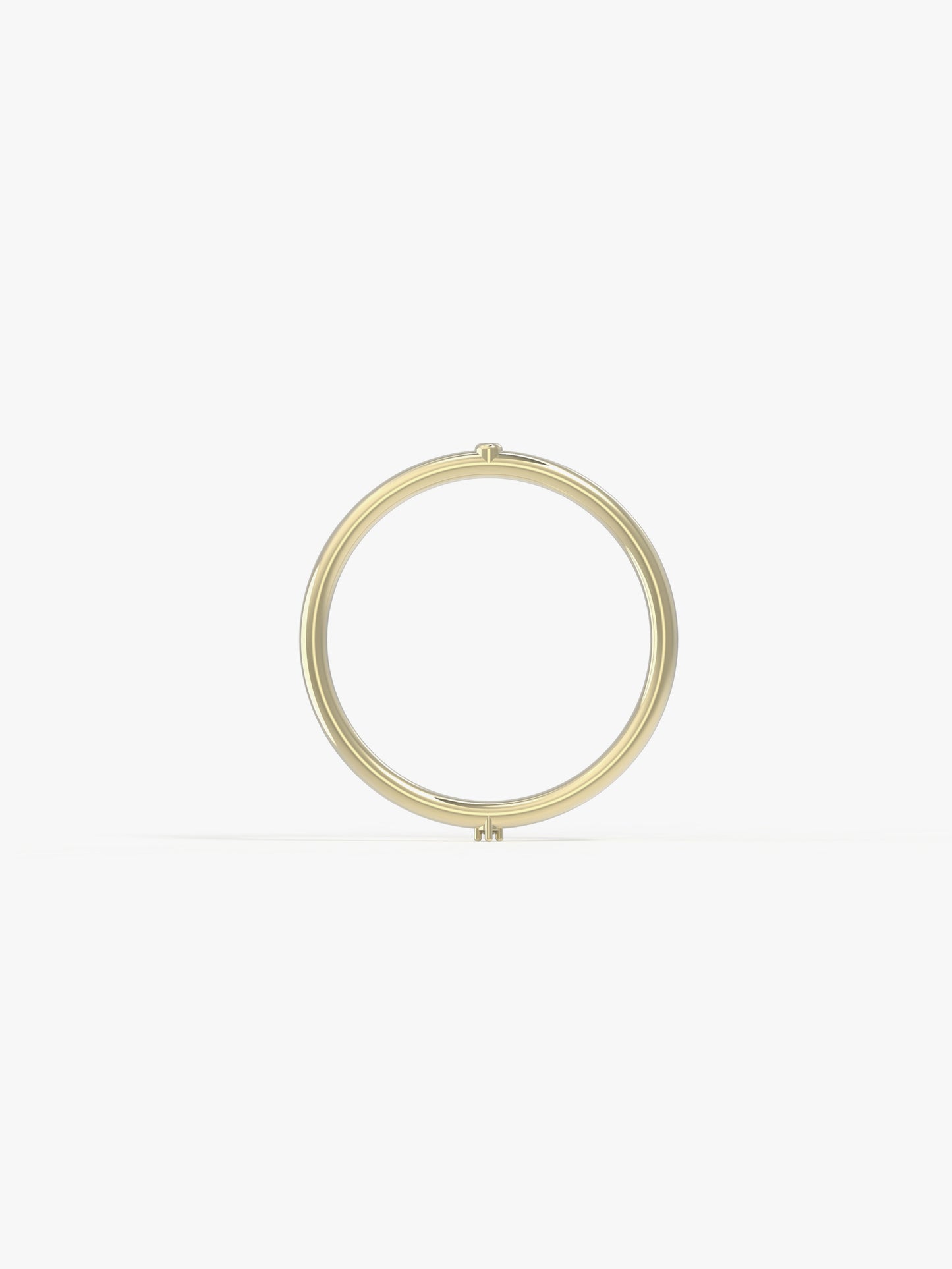 Equilibrium Ring with Diamonds