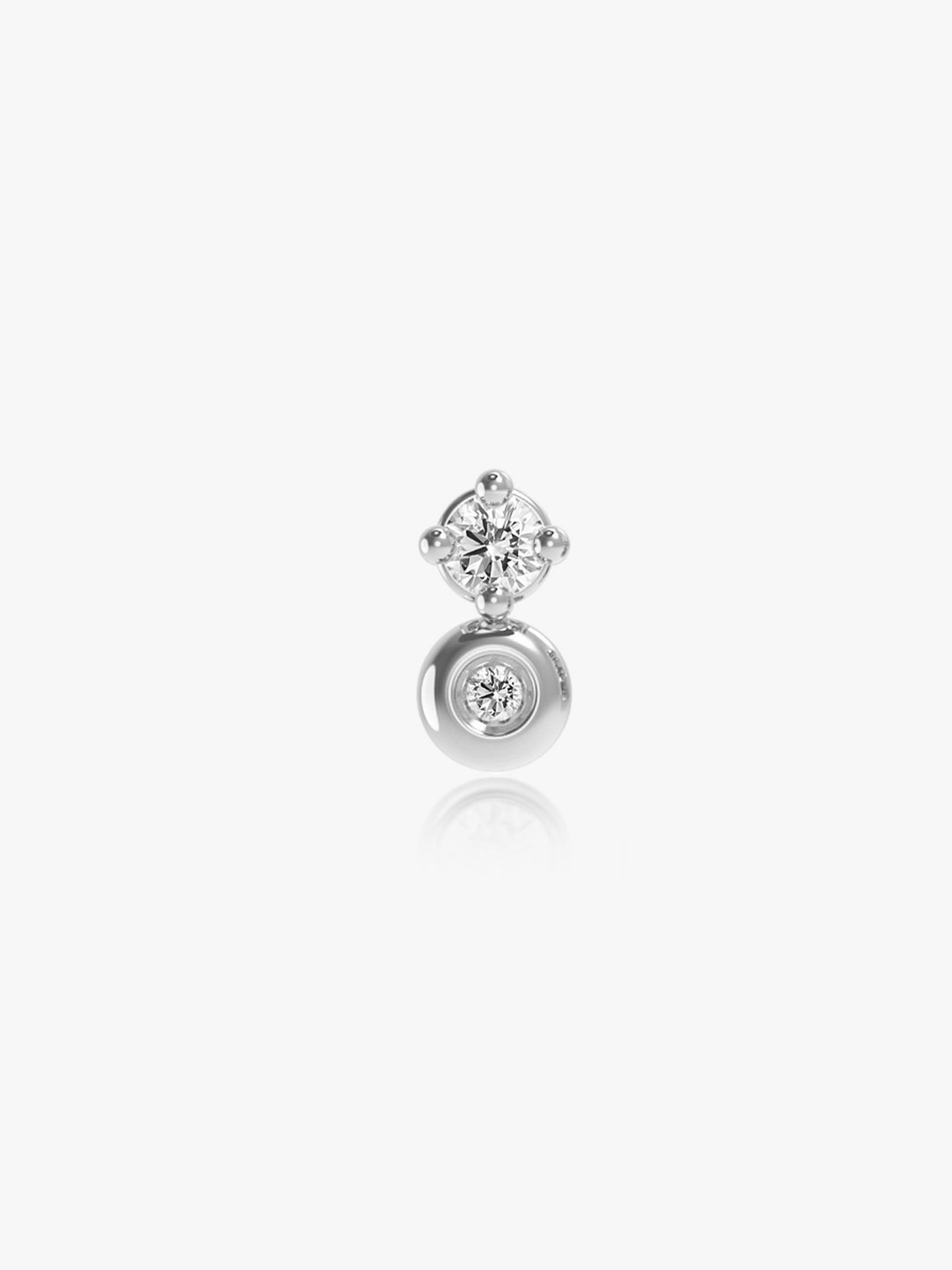 Ora Single Earring with Diamonds