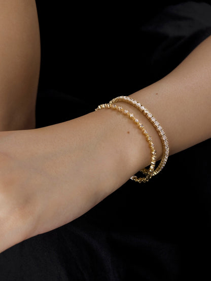 LEPOON Continuous Diamond Bracelet