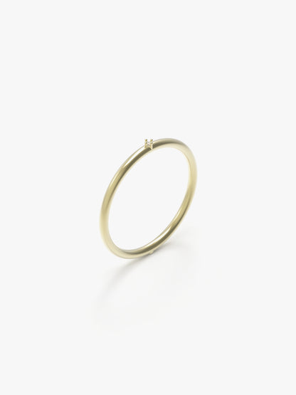 Equilibrium Ring with Diamonds