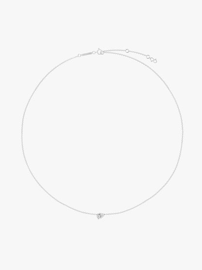 LEPOON Teardrop Diamond Necklace