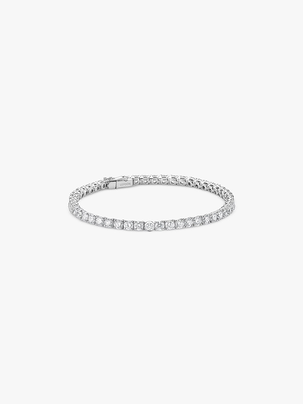 LEPOON Continuous Diamond Bracelet