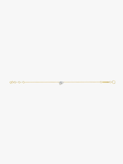 LEPOON Teardrop Diamond Bracelet