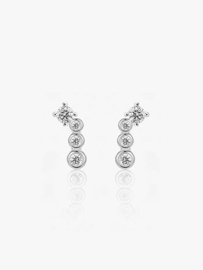 Strata Diamond Earrings
