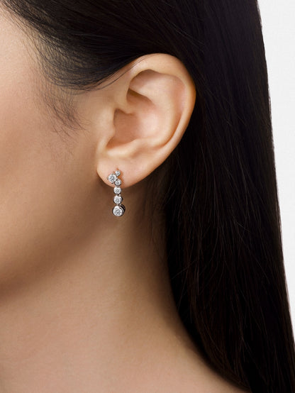 Iterated Diamond Earrings
