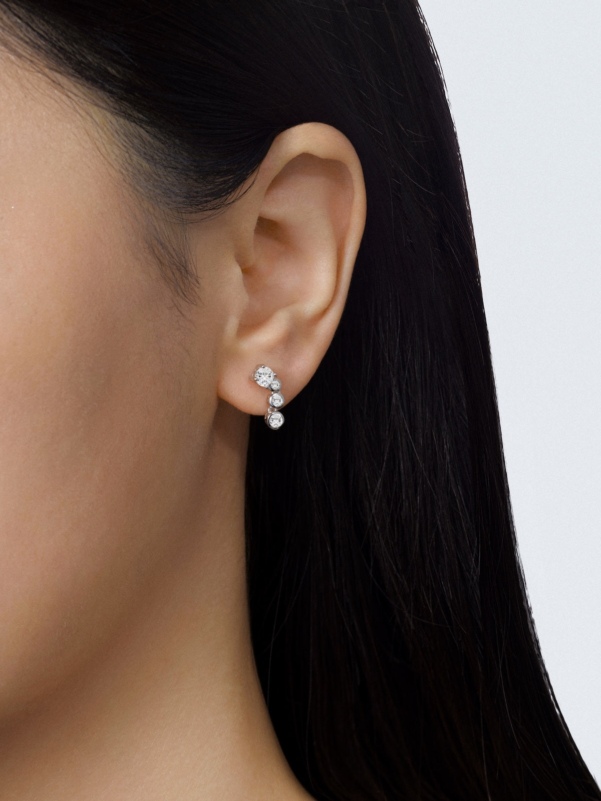 Strata Diamond Earrings