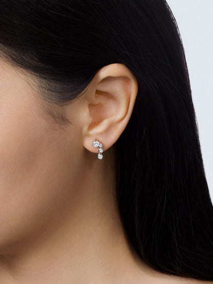 Strata Diamond Earrings