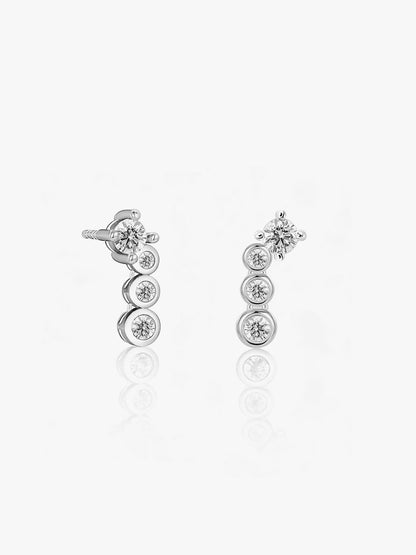 Strata Diamond Earrings