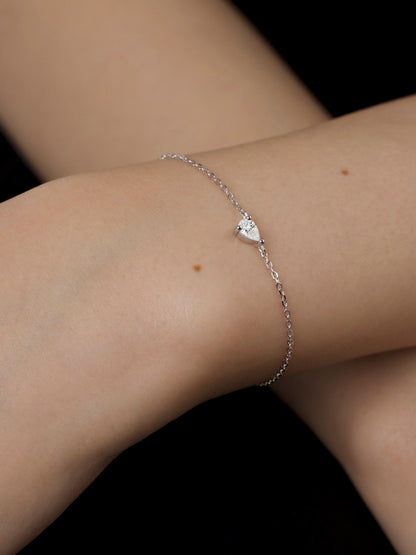 LEPOON Teardrop Diamond Bracelet