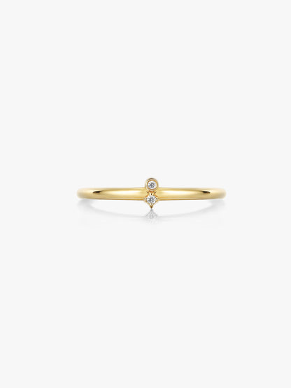 Tiny Toi et Moi Ring