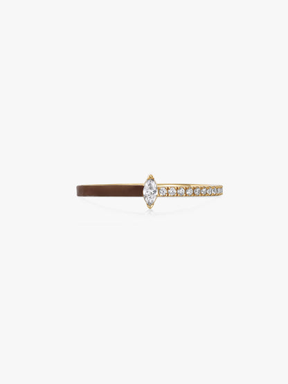 Ember Pavé Diamond Ring