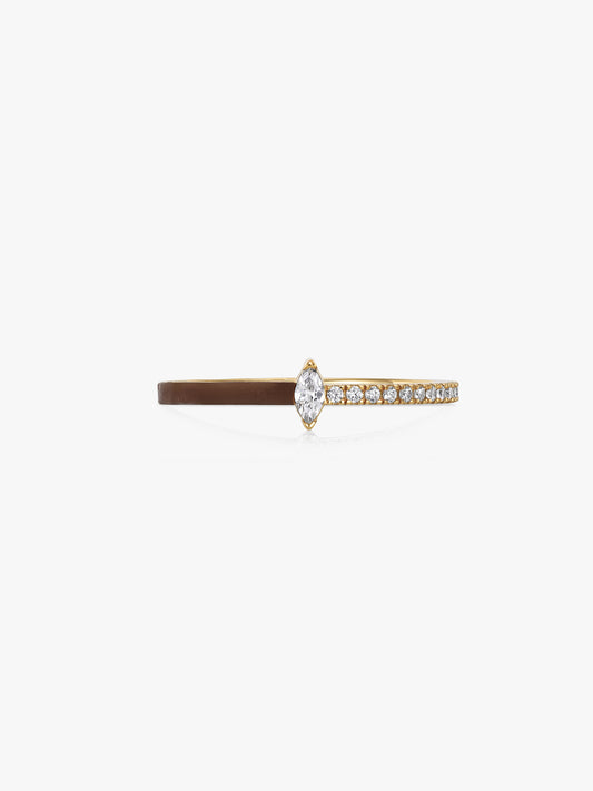 Ember Pavé Diamond Ring