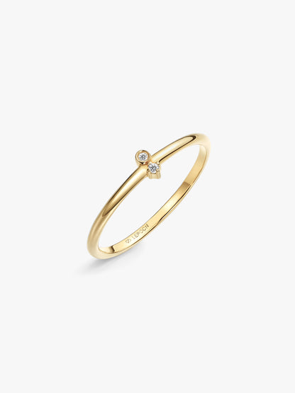 Tiny Toi et Moi Ring