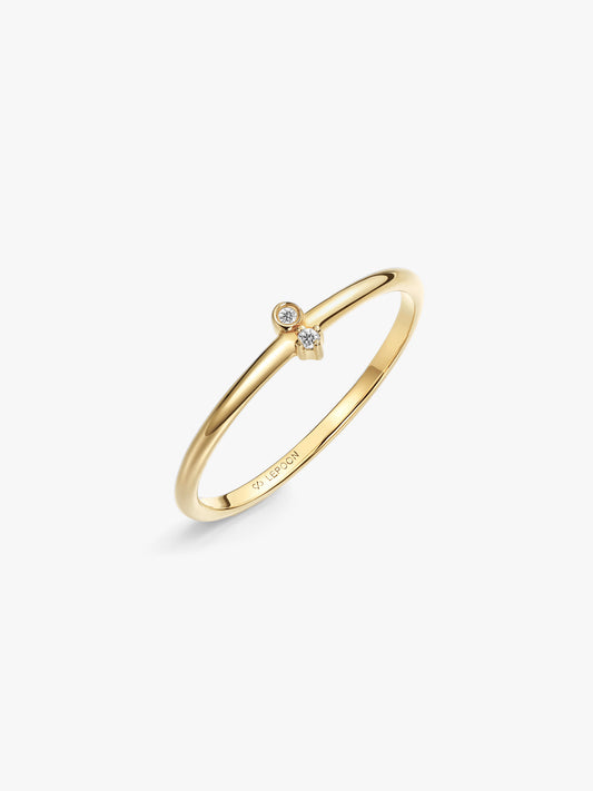 Tiny Toi et Moi Ring
