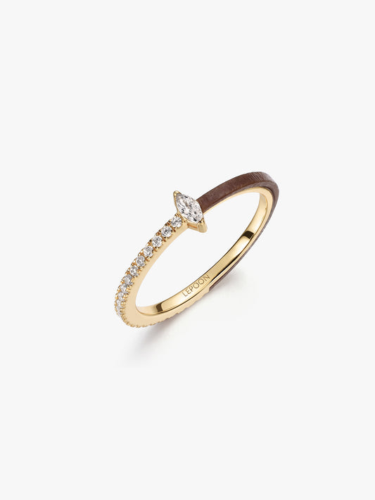Ember Pavé Diamond Ring