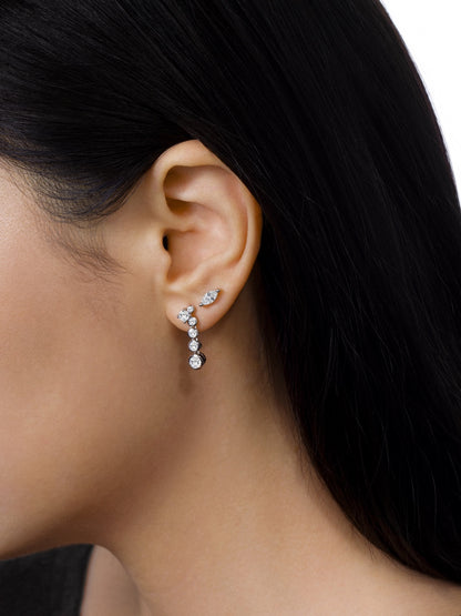 Iterated Diamond Earrings