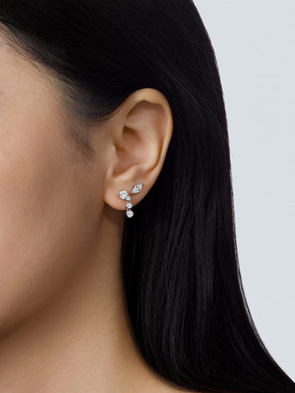 Strata Diamond Earrings