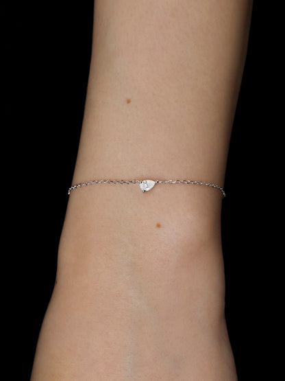 LEPOON Teardrop Diamond Bracelet