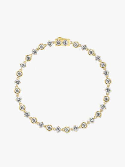 LEPOON Tier Bracelet with Diamonds