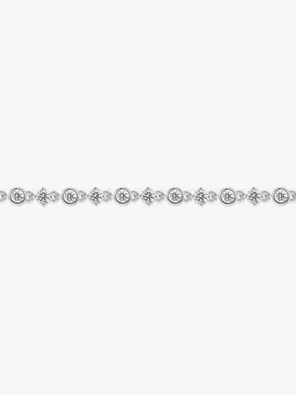 LEPOON Tier Bracelet with Diamonds