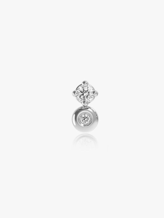 Ora Single Earring with Diamonds