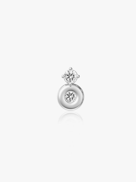 Uan Single Earring with Diamonds
